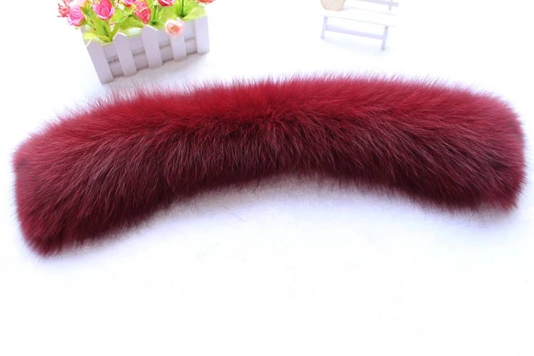 natural fox fur collar scarf (34)