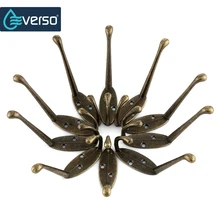 EVERSO 5 Colors Aluminum Alloy Bathroom Robe Rack Wall Clothes Rack Towel Rack Cloth Hanger Coat Rack Coat Hook