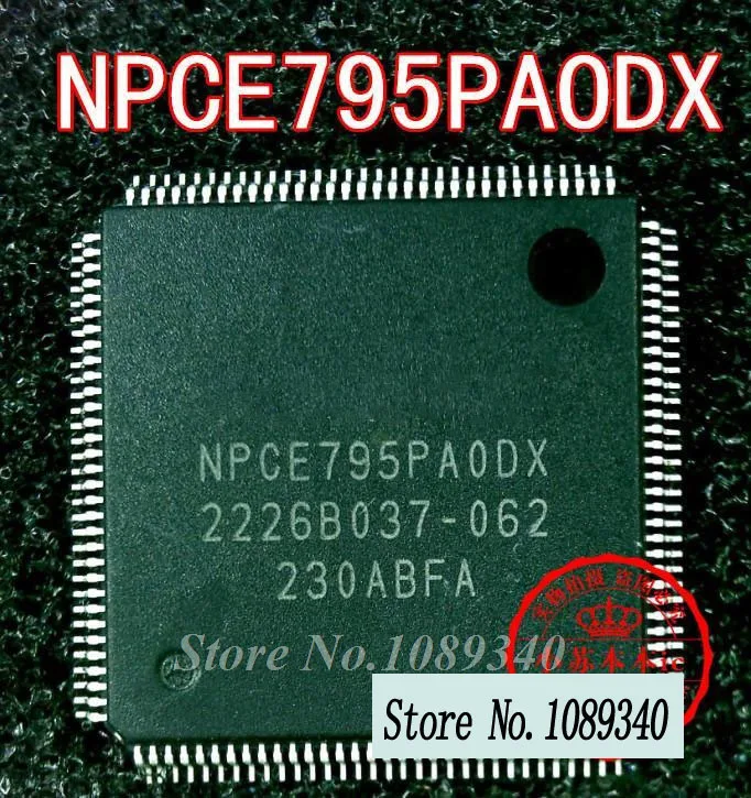 2 шт. Бесплатная доставка NPCE795PAODX NPCE795PA0DX QFP ноутбук IO новый оригинал