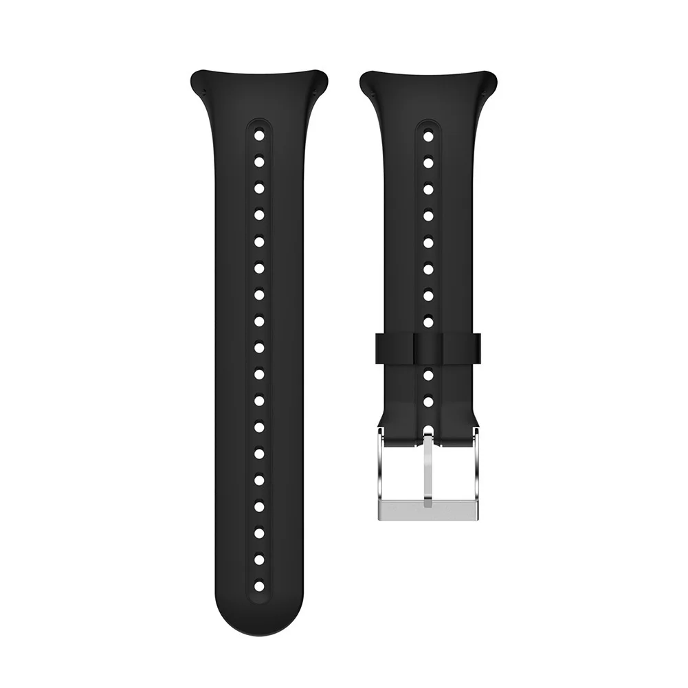Ремешок сменный силиконовый для наручных часов Garmin легко устанавливается с