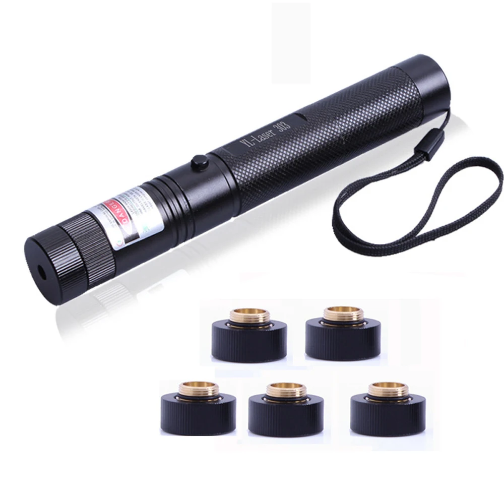 

303 Laser Pointer 532nm Green Llight Stars Green Laser Pointer Flashlight Camping Tools for Hunting /Teaching/ Meeting Lazer Pen