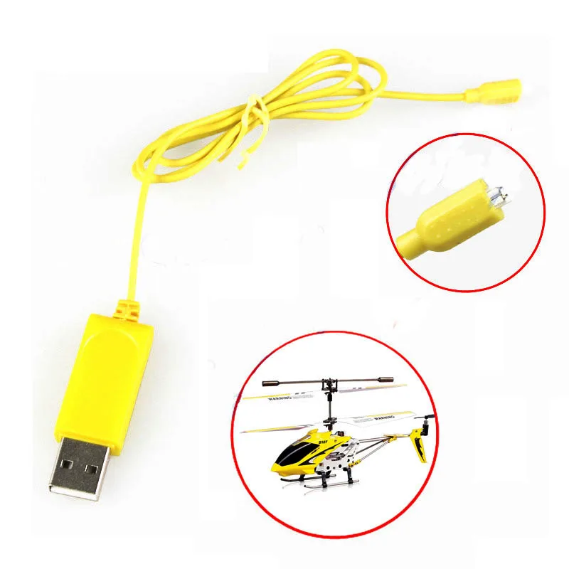 

Hiinst 1pcs/lot For RC Helicopter High Quality Syma S107 S105 USB Mini Hot Sale Charger Charging Cable Parts