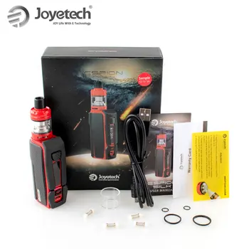 

Original Joyetech ESPION Silk Vape Kit With 2.5ml NotchCore Atomizer 2800ma built in battery 80W E-cigarette VS ESPION Tour