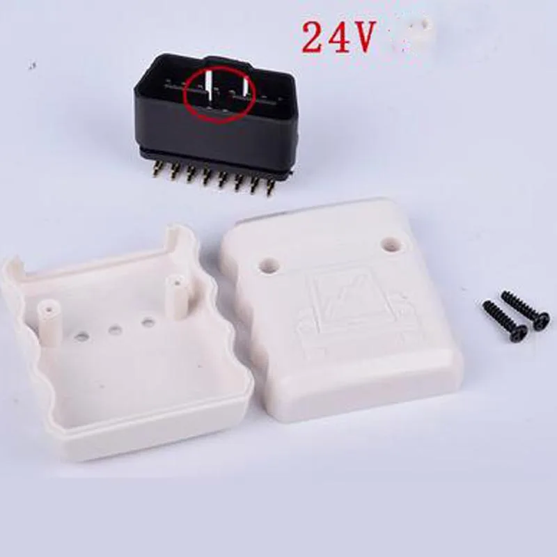 OBD II OBD2 90 градусов 16 контактный разъем адаптера провода розетки авто