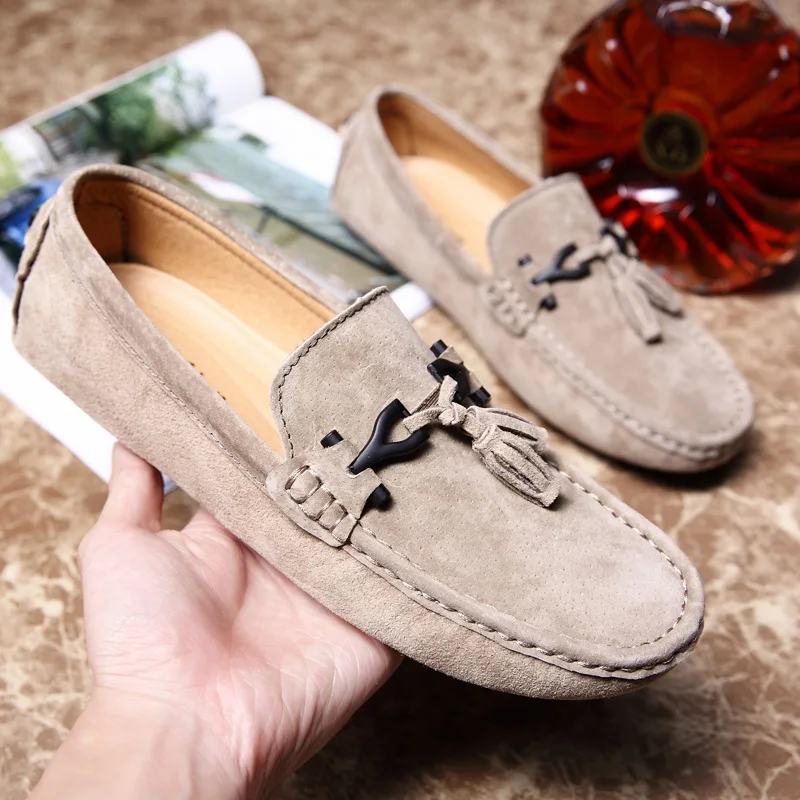 

Zapatos cuero hombre Comfortable Soft Men Casual Shoes Loafers Men's Shoes Quality Slip On Shoes Mens Flats Mans Moccasins Black
