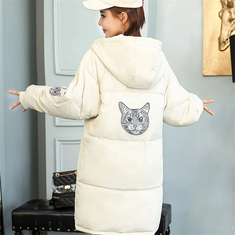 2018 New Winter Jacket Women Parka Thicker Couple's Winter Coat Korean Edition Fashion Plus Size Womens Down Jackets