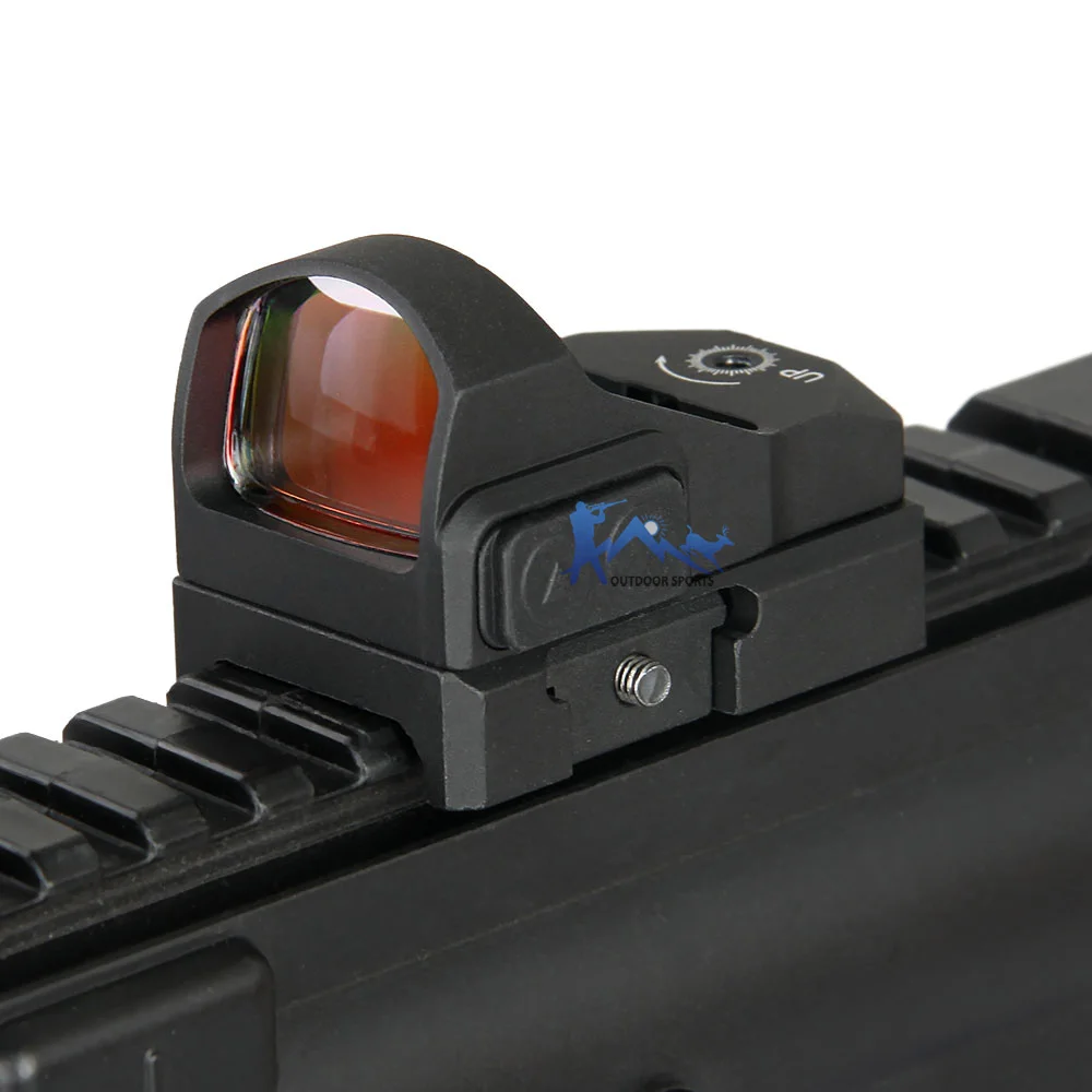 PPT Tactical 3 MOA Red dot sight 1X Увеличение Мини Red Dot прицел подходит на 20 мм рельс страйкбол для охотничьей оптики OS2-0117