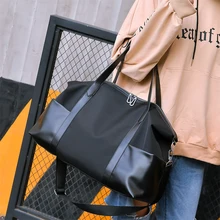 Водонепроницаемый Женский вещевой мешок Оксфорд деловая мужская дорожная сумка легкая унисекс большая выходная сумка большая емкость Ночная сумка