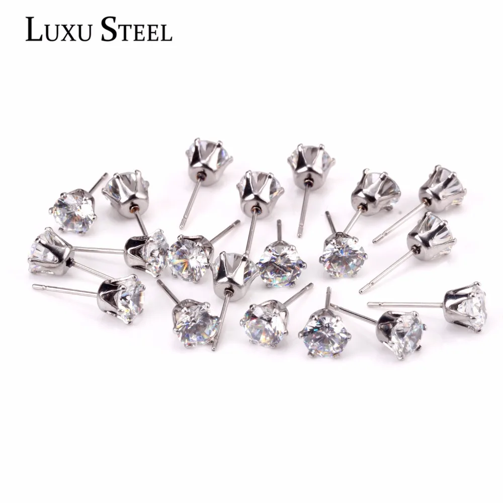 Buy LUXUSTEEL 10pairs/lot Size 3mm 10mm Brilliant