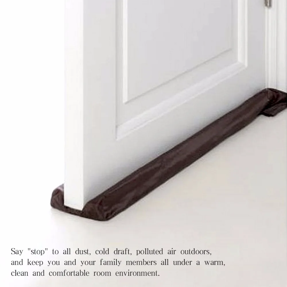 Guard Wind Dust Blocker Sealer Stopper Insulator Door Window Brown