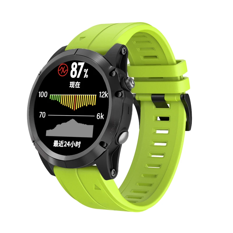 26 мм 22 мм быстросъемный силиконовый ремешок для часов EasyFit ремешок для Garmin Fenix 5X5 5X Plus 3 3HR D2 S60 MK1 Смарт-часы ремешок на запястье