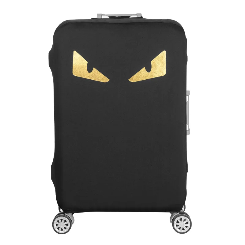 

2019 Cartoon Luggage Cover Protector Trolley Suitcase Covers Elastic Polyester Spandex Protection Case Travel Luggage Cover
