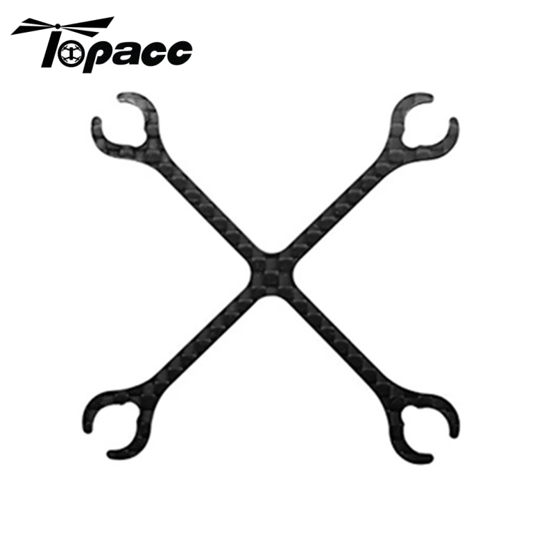 CNC 3K Pure Carbon Fiber Stiffener For Eachine E010 E010C E010S Blade Tiny Mini RC Drone FPV Quadcopter Frame Fixed DIY Spare | Игрушки и