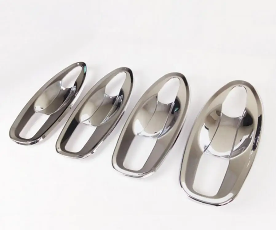 

8pcs Chrome Door Handle Bowl Cover Trim Catch Garnish Molding Styling Protector For Nissan Rogue X-Trail t32 2015 2016 2017 2018