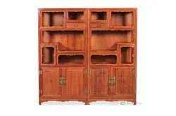 Гостиная мебель тумбы твердой древесины книжный шкаф Китай Античная палисандр Redwood газетницы Многофункциональный полки