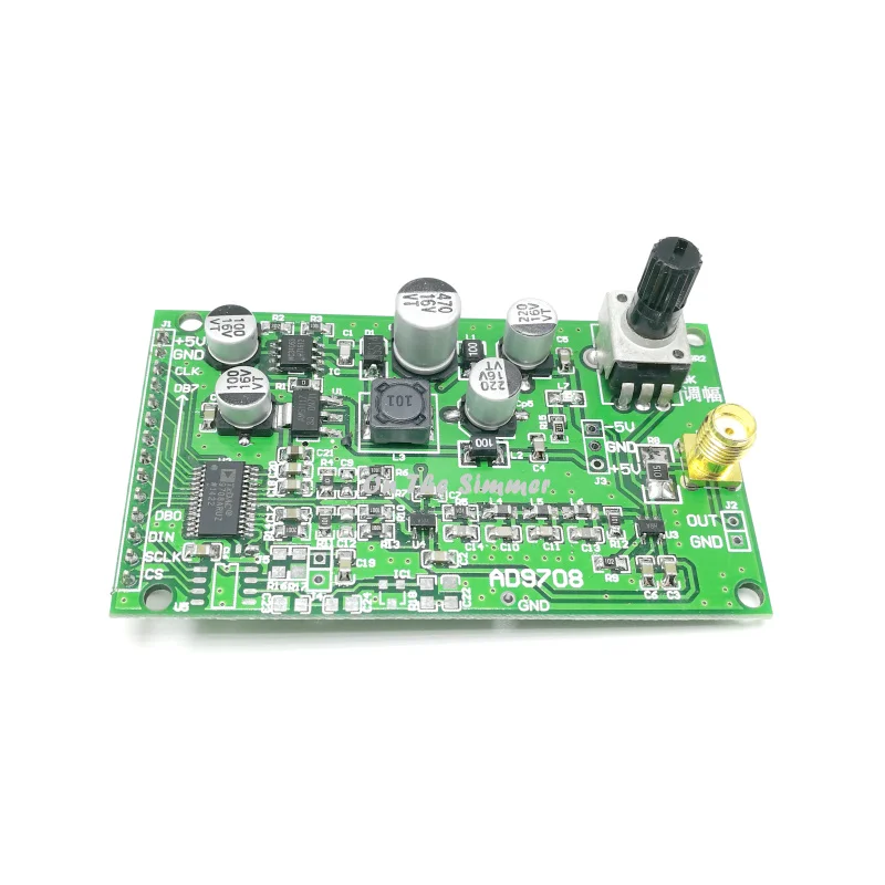 AD9708 high speed digital to analog conversion DA module 8bit 125MSPS