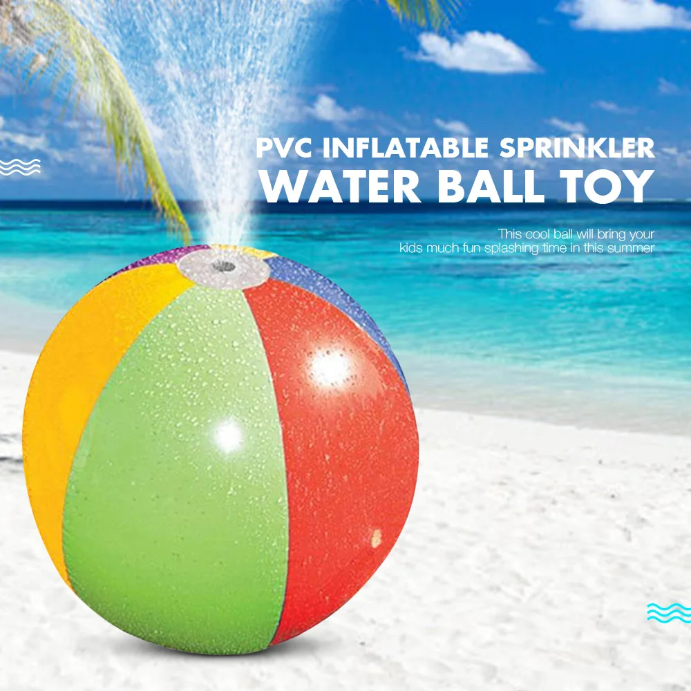 Водные шары, детские подарки, Веселый надувной распылитель воды, посыпать мяч, открытый всплеск, игрушка, горячее лето, для плавания, вечерние, для пляжа, бассейна