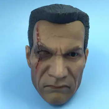 

1/6 Star Wars Clonetrooper Commander Wolffe Cybernetic Eye Head Sculpt