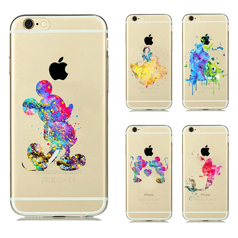 Phone Case For Apple Iphone 6 Back Cover Cartoon Animal