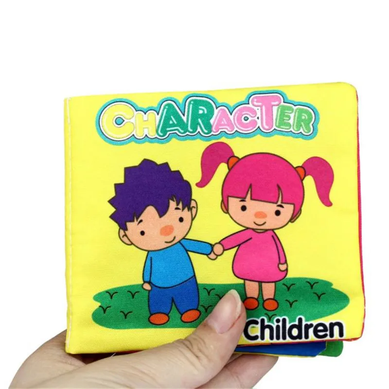 

2017 Soft New Cloth Baby Intelligence Development Learn Picture Cognize Book Nov24 wholesale 2-1510#