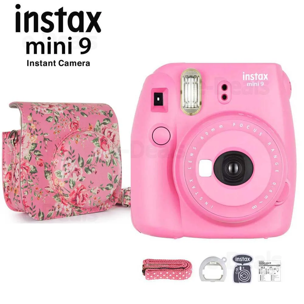 rose pink case+pink camera