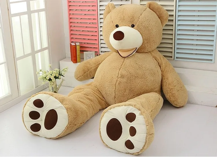 big stuffed animal bear