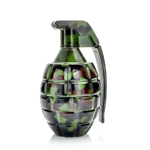 Grenade shape metal weed herb smoking grinders tobacco cigarette