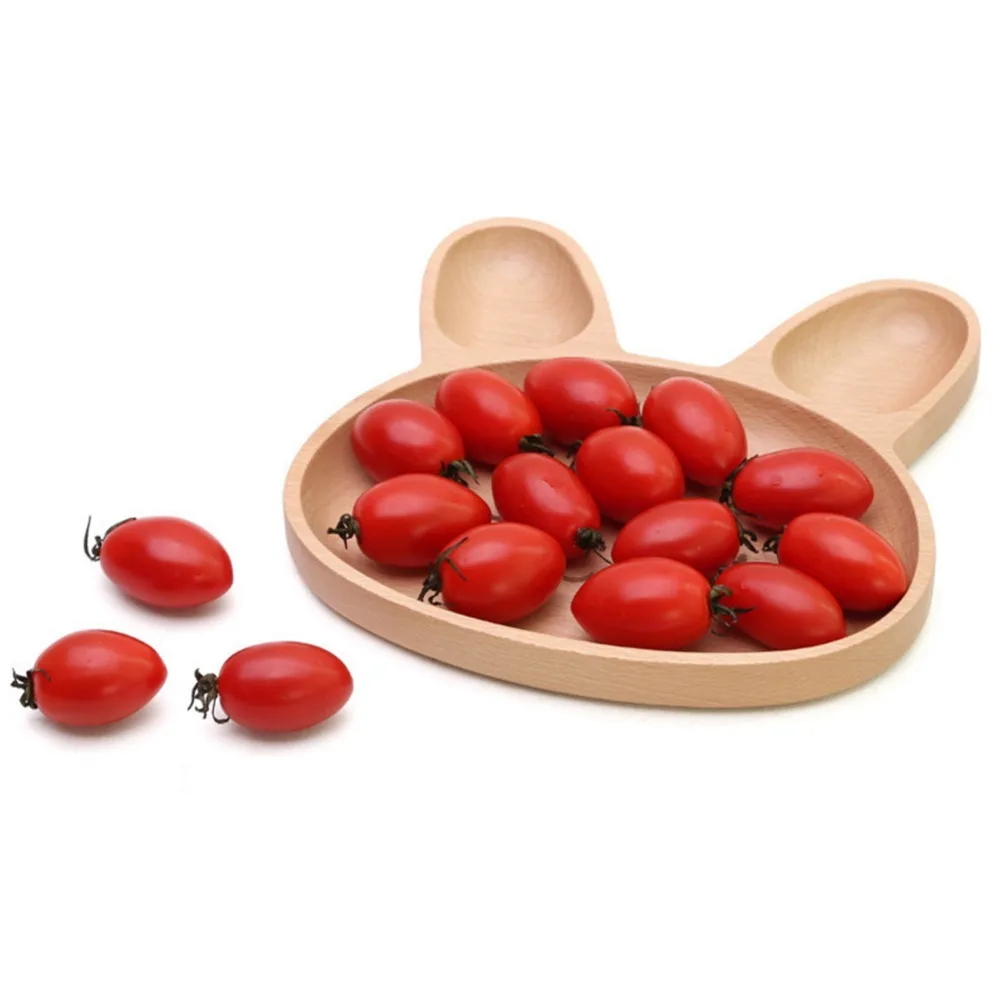 Cute Cartoon Innovative Rabbit-shaped Tray Natural Bamboo Baby Feeding Dessert tableware Plate kids children dinnerware dishes Cute Cartoon Innovative Rabbit-shaped Tray Natural Bamboo Baby Feeding Dessert tableware Plate kids children dinnerware dishes