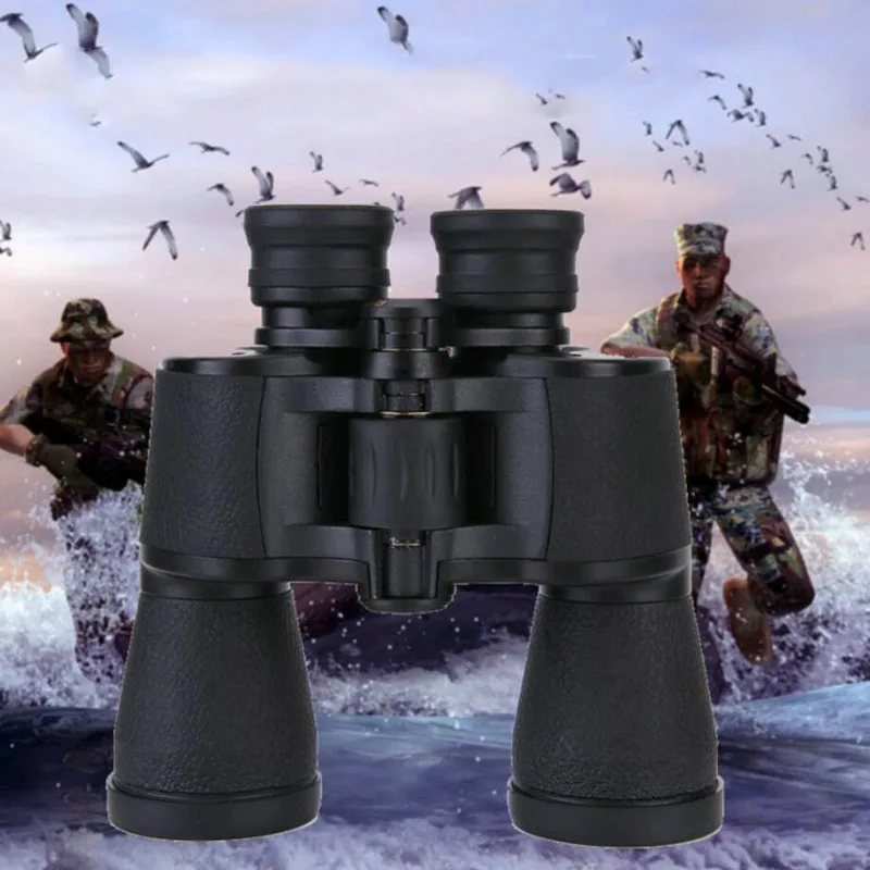

20x50 Russian High Times Zoom Binoculars Baigish HD Military Binocular Telescope Night Vision For Hunting Camping