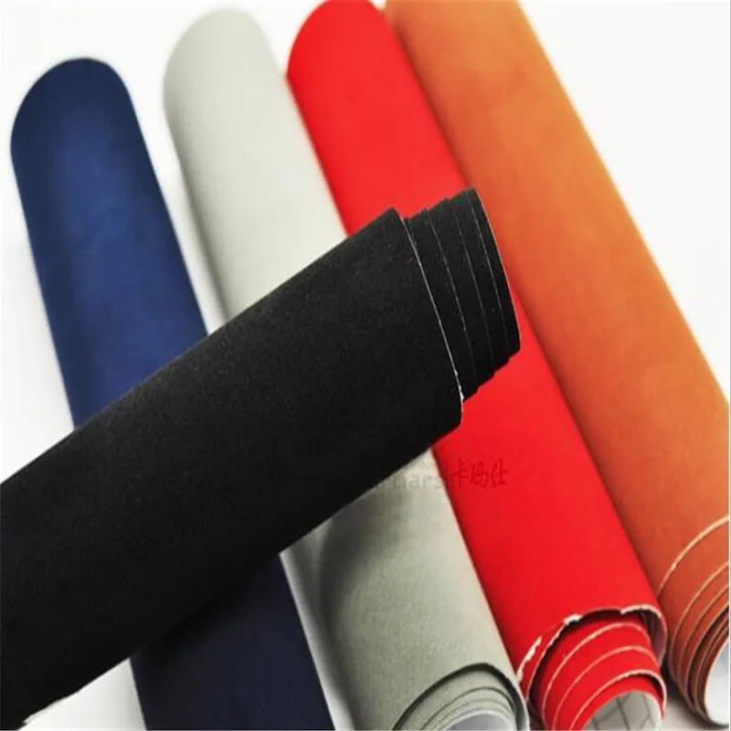 

40cm Black Suede Vinyl Film Velvet Fabric Car Change Color Sticker Adhesive DIY Decoration Decal For Auto Motorcycle Car Styling