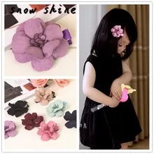 snowshine #3002 Kids Girls Dimensional Flower Hairpin Hair Clips Tiara Accessories free shipping