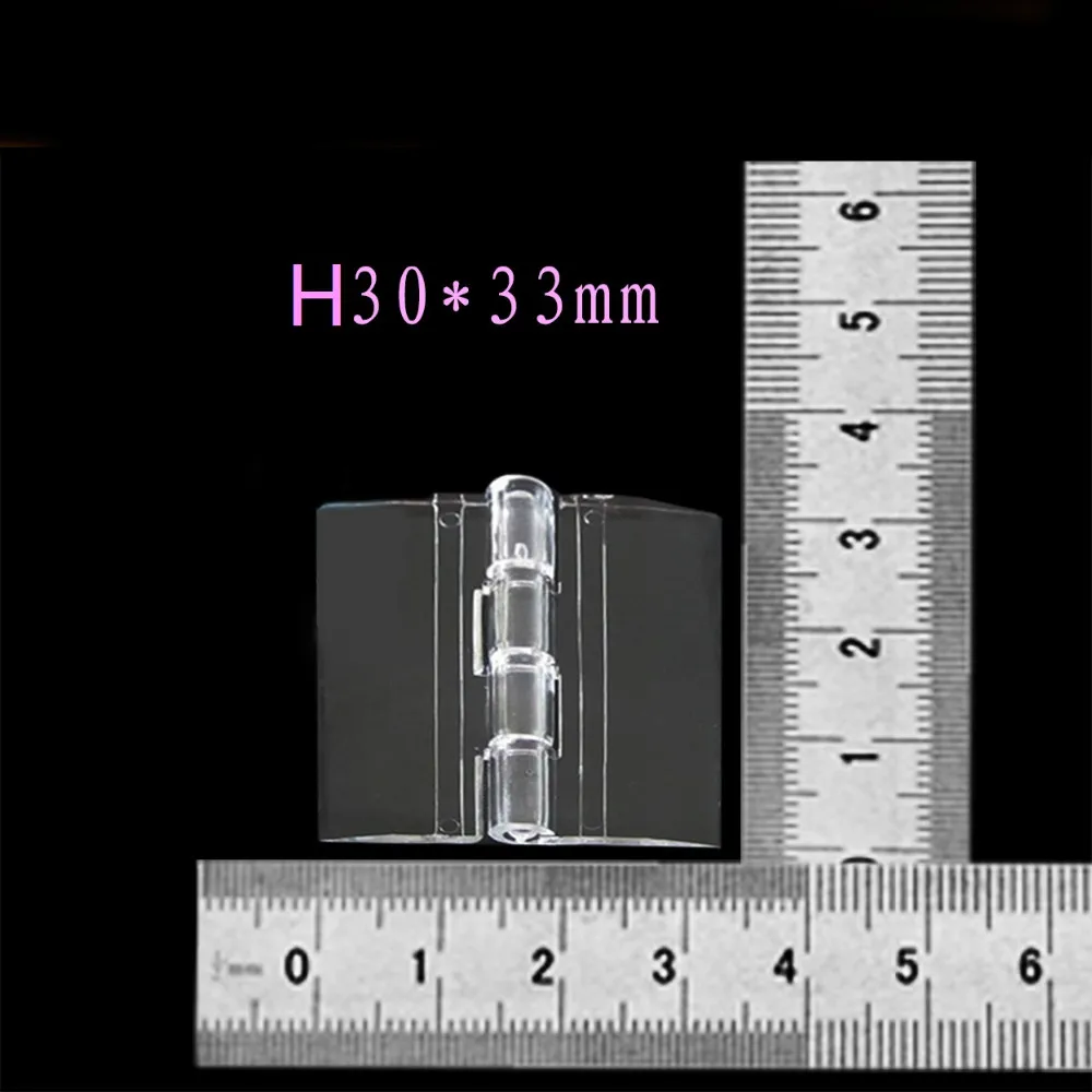 S/H25x33MM; M/H30X33MM; L/H45x38MM акриловая петля прозрачная петля Петля из плексигласа навесная Петля из оргстекла аксессуары для мебели