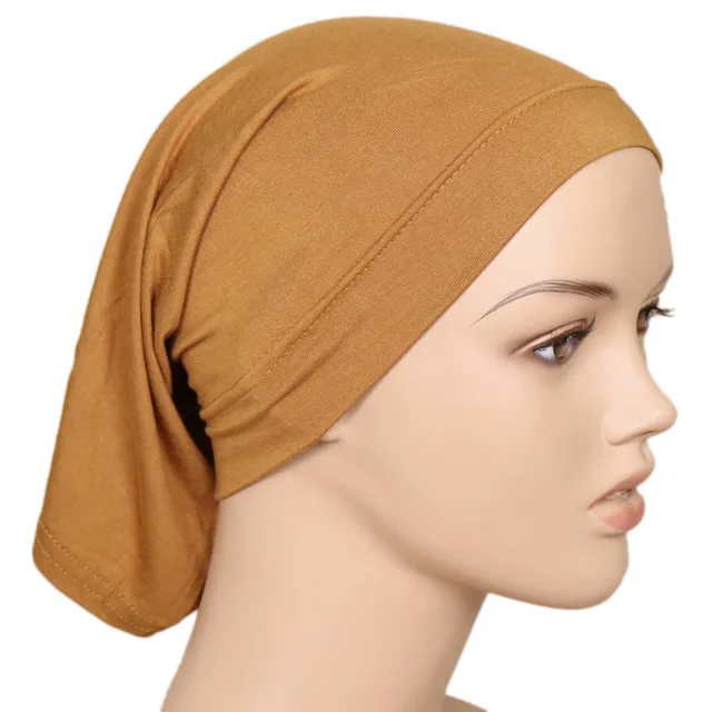 Women under scarf hat head cap ninja hijab islamic neck cover muslim ...