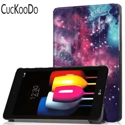 Cuckoodo Slim Fit прочный защитный Премиум Кожа Стенд Folio Case для LG Gpad F2 8.0 Sprint lk460 8-дюймовый android Планшеты 2017