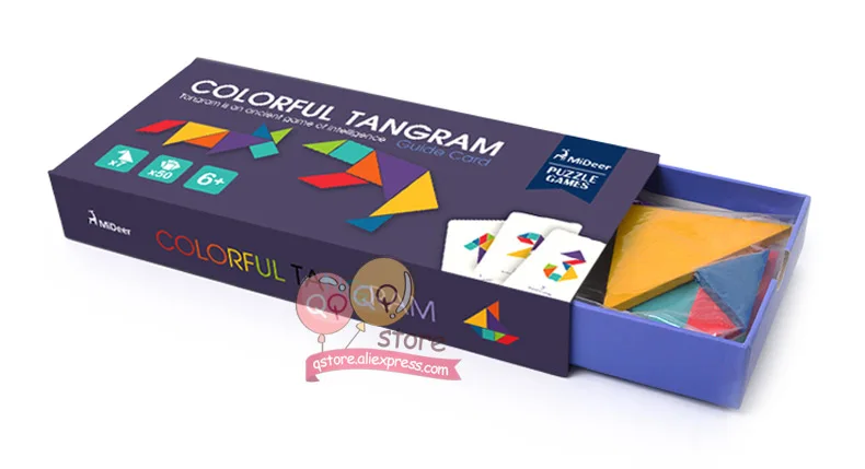 MiDeer Tangram деревянная головоломка Обучающие Развивающие игрушки для детей дошкольного возраста детские игрушки игры интеллектуальные головоломки