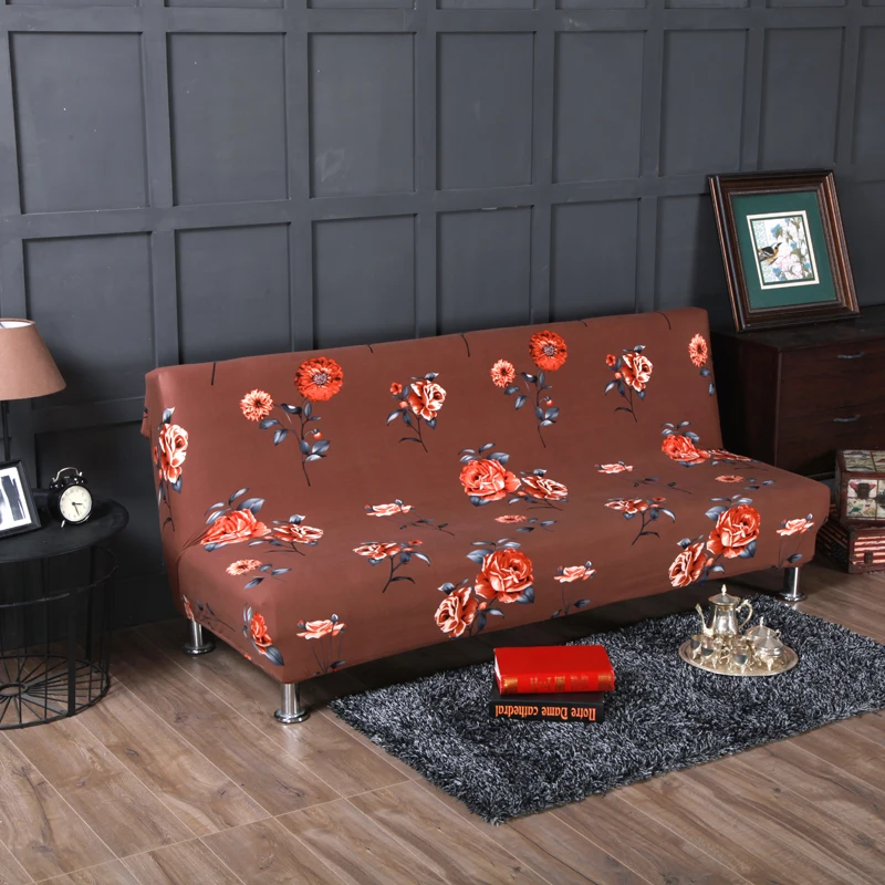 Big Elasticity Couch Cover Sofa Without Armrest Folding Cover for Sofa