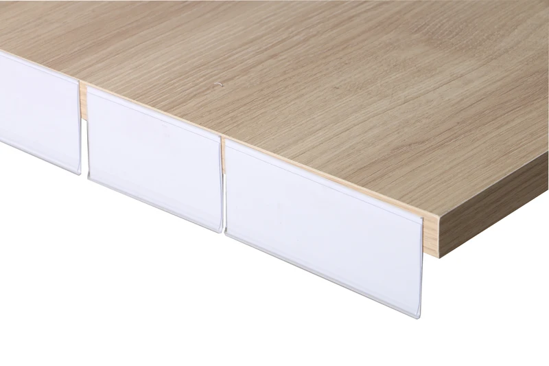 

Merchandise Name Card Holder Clip Strip Paper Holder Shelf Talker Signs Clip Strip Display Rack Data Strip Label Holder Adhesive