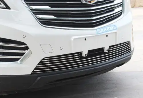 Для Cadillac XT5 авиационная алюминиевая передняя решетка гриль крышка отделка