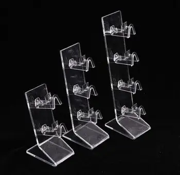 

High Quality Sunglasses Glasses Show Rack Counter Display Stand Holder Clear Acrylic Jewelry Packaging Night Vision Watch Shelf