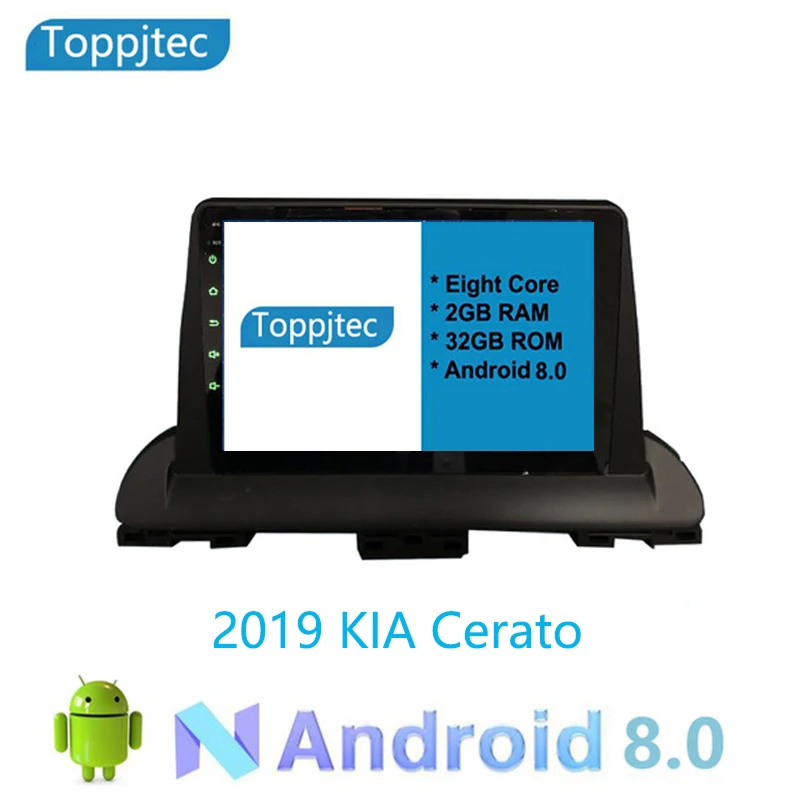 10 1 дюймов Octa 8 Core Android Оперативная память 4G для кіа Cerato 2018 2019 автомобильный DVD плеер
