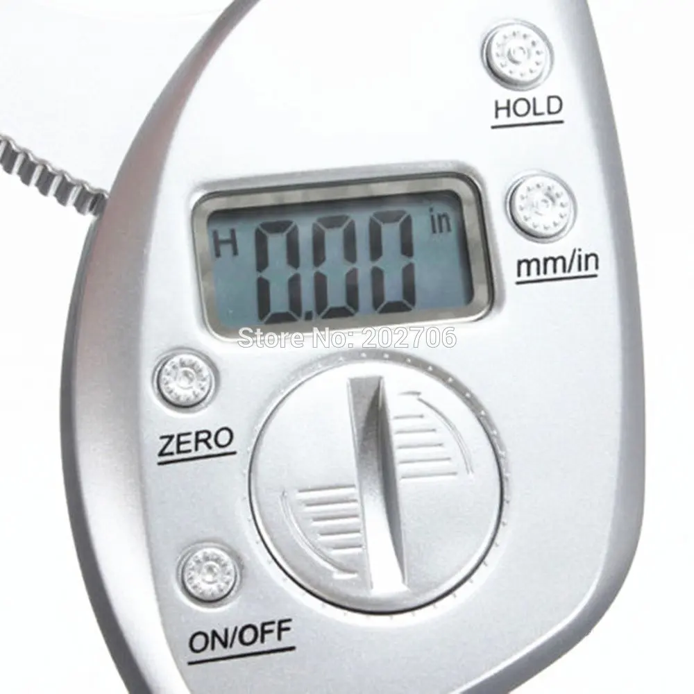 Digital Body Fat Caliper Skin Fold Measurement Fat Thickness caliper skinfold caliper digital adipometers