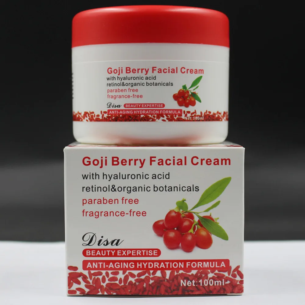 Dazzling Girl Store Portable Home Health Cream Goji Berry Facial Cream Skin Care Accessories