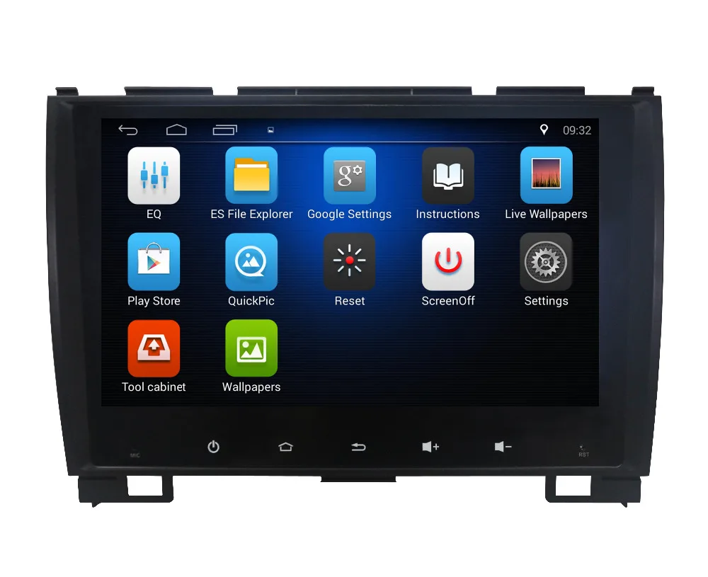 Sale Nedehe Android 8.1 Quad core 9 inch for Great Wall Hover H3 H5 car radio dvd gps navigation steering wheel control 2