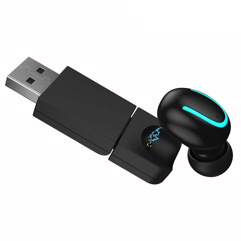 Миниатюрные Bluetooth наушники с микрофоном беспроводная гарнитура музыкальные 5 0