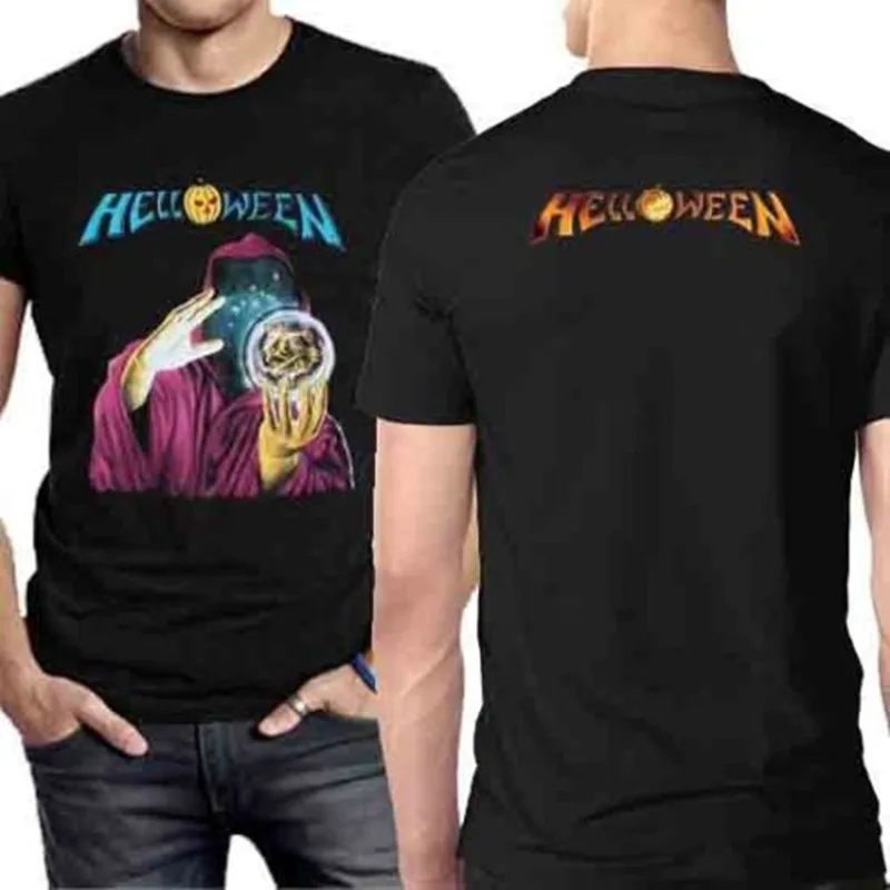 Design Custom Shirts Best Friend Helloween Two Sides O-Neck Short-Sleeve Shirts For Men