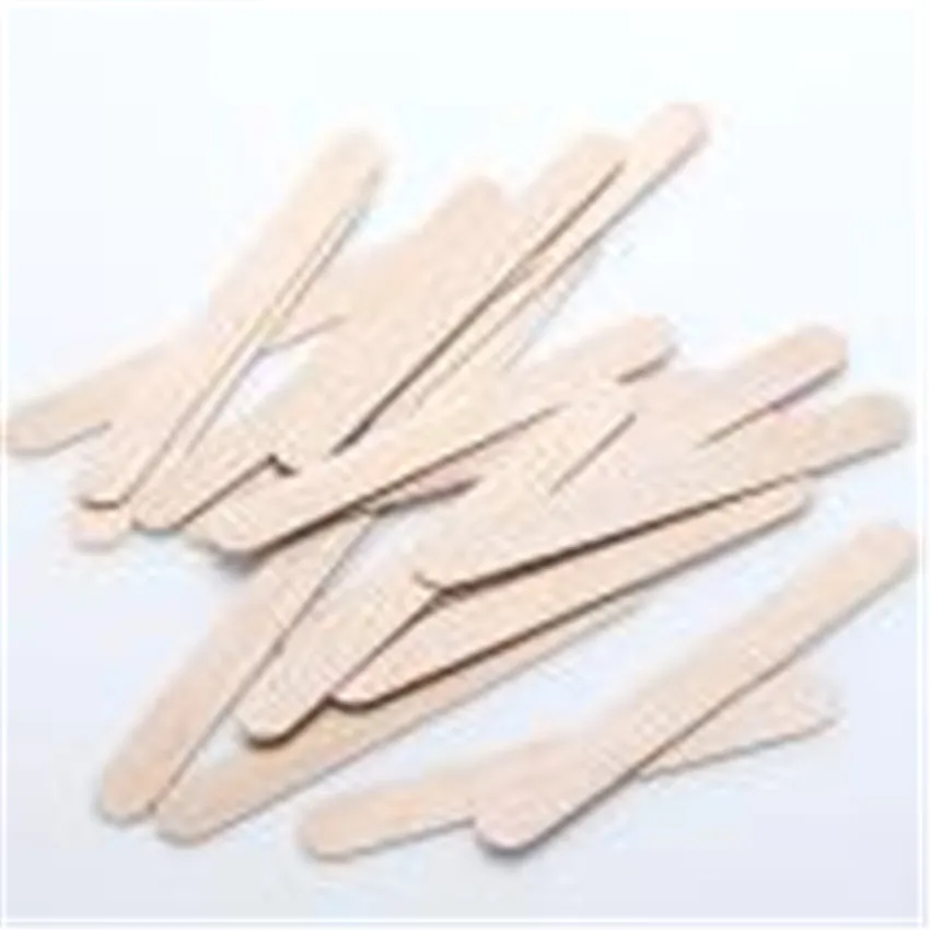 

10PCS Disposable Wooden Body Hair Removal Sticks Wax Waxing Disposable Sticks #1127 A