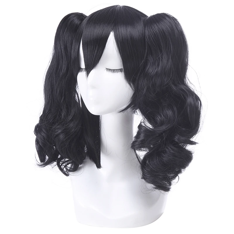 ROLECOS японское аниме Love Live Косплей головные уборы Нико Ядзава косплей 30 40 см черные