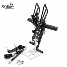 CNC Алюминий мотоциклетные подножки Rest педали Rearset Подножка для KTM duke 690 2012 2013