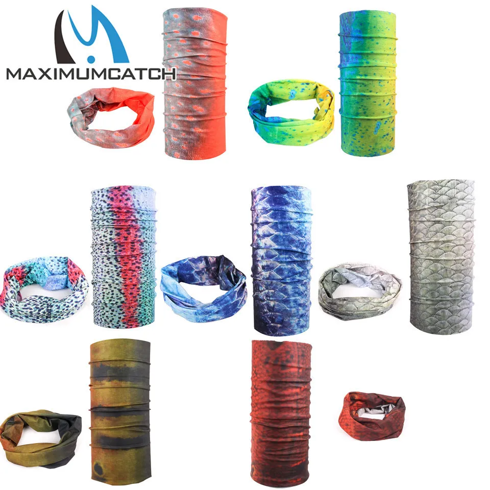 Maximumcatch Специальное предложение рыболовный головной убор Gaiter Bandana Utility Wicking