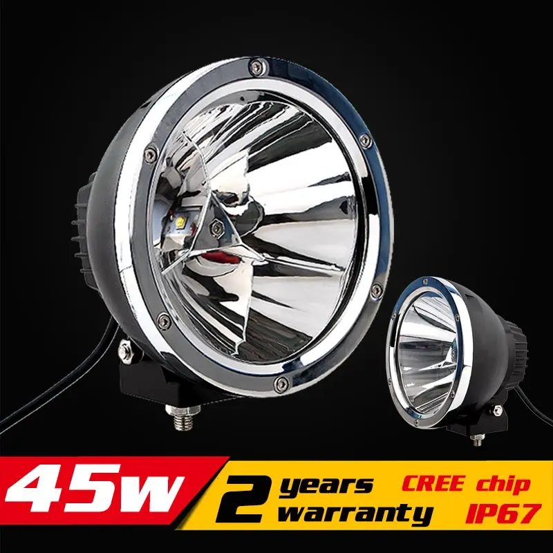 7'' 45W LED Drive Light for Truck 4X4 LED Work Light ATV AWD 12V/24V